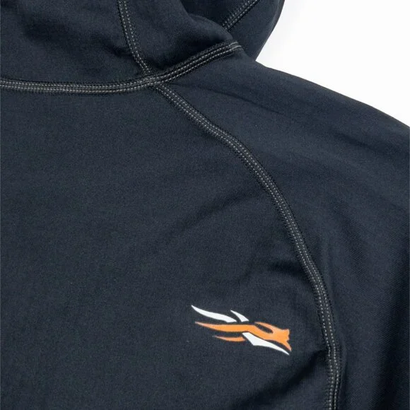 Sitka Fanatic Hoody Men's Small Pullover 1/4 Zip Hooded Fishing Hunting Camping